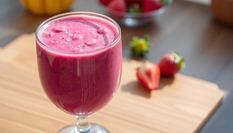 Berry Detox Plant-Based Smoothie for Natural Cleansing