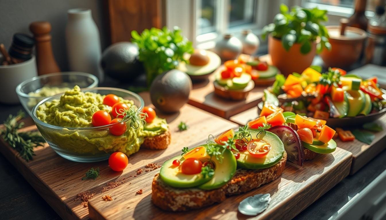 Cooking with avocados