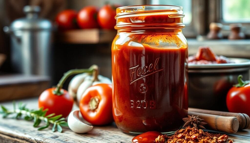 Homemade vegan BBQ sauce