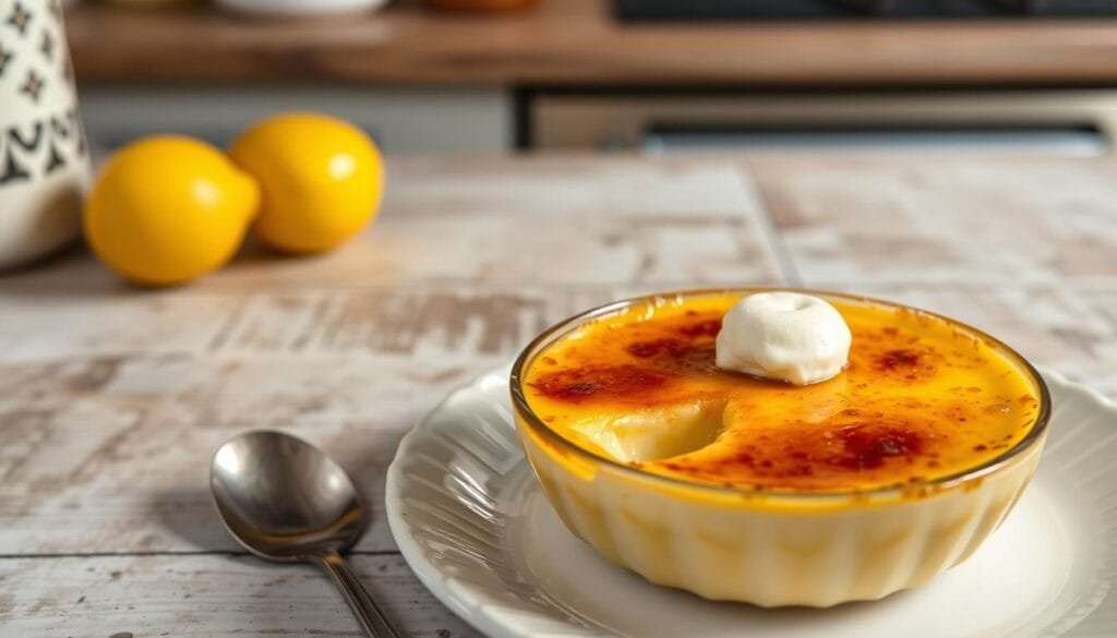 Kitchen tools for vegan creme brulee