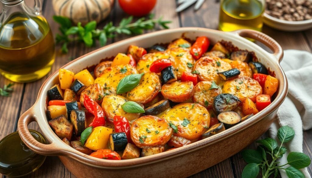 Mediterranean Vegetable Casserole