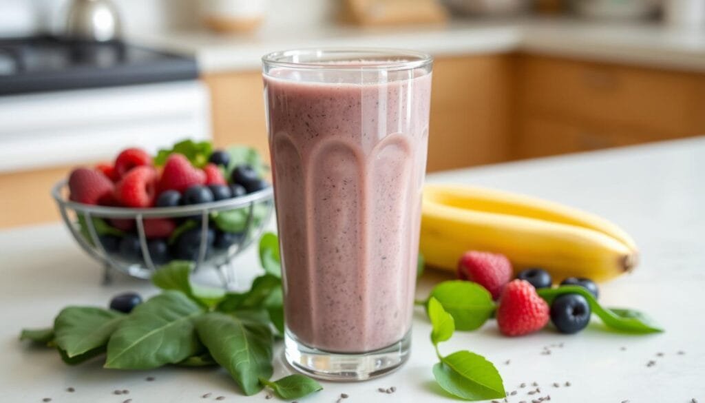 Nutrient-rich smoothie ingredients