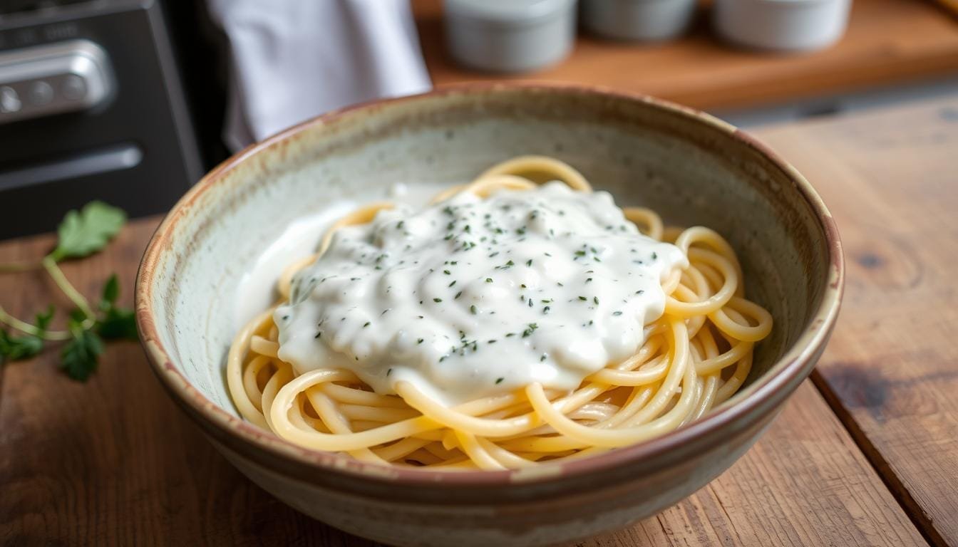 Plant-based alfredo sauce