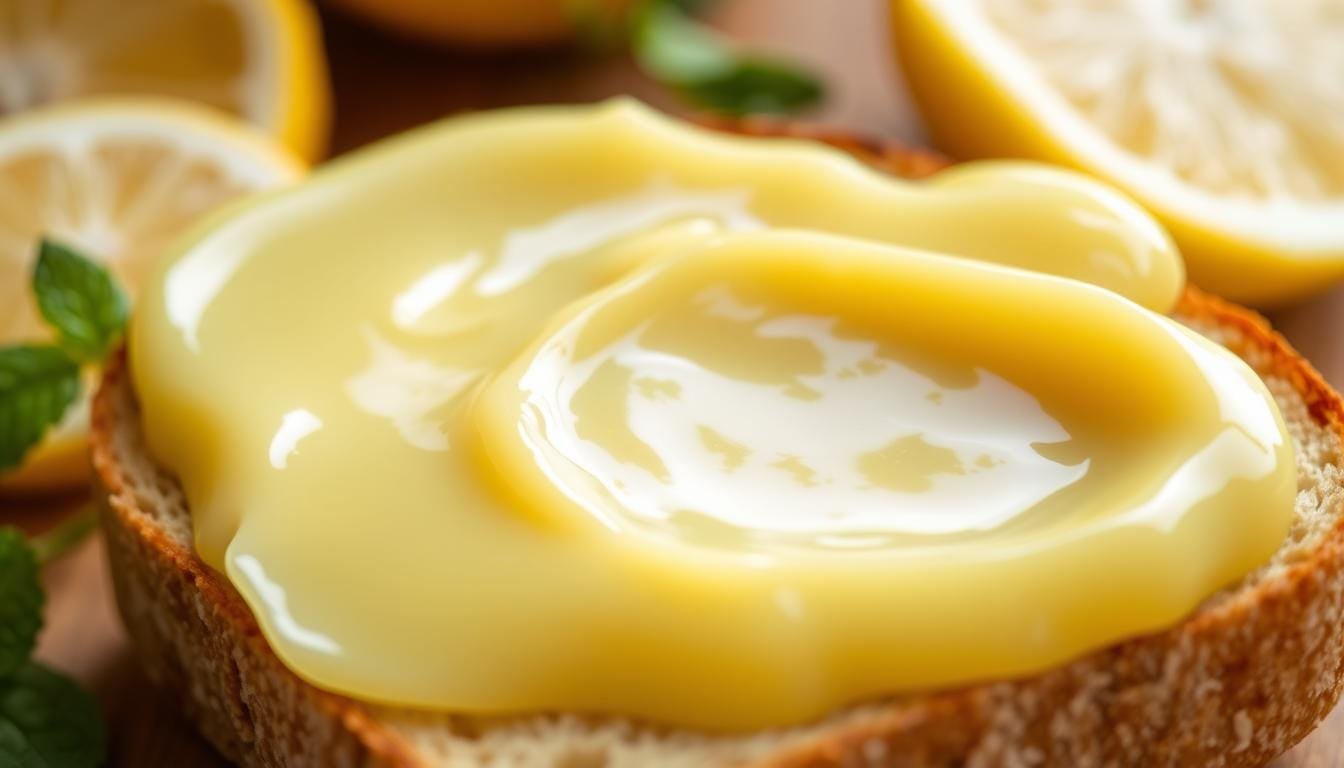 Plant-based lemon curd