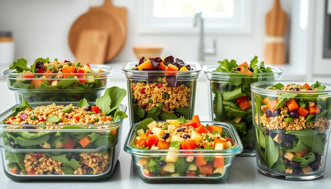 Plant-based meal prep salad recipes