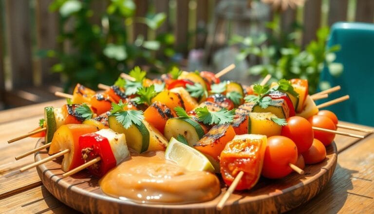 Easy Plant-Based Satay Skewers for Your Next BBQ