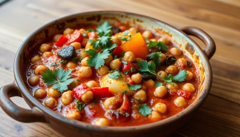 Plant-based Shakshuka with Chickpeas Recipe | Easy Breakfast