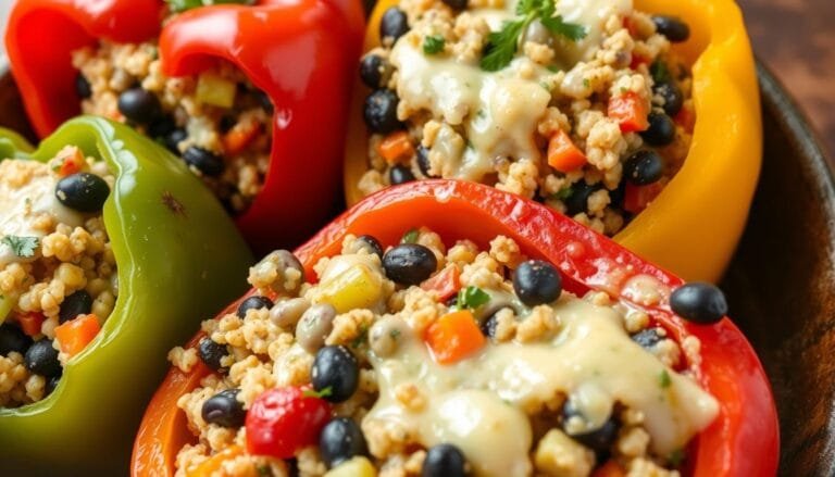Plant-Based Stuffed Bell Peppers: A Flavorful Meatless Meal