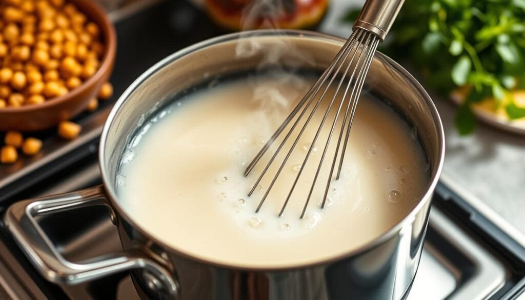 Reducing aquafaba