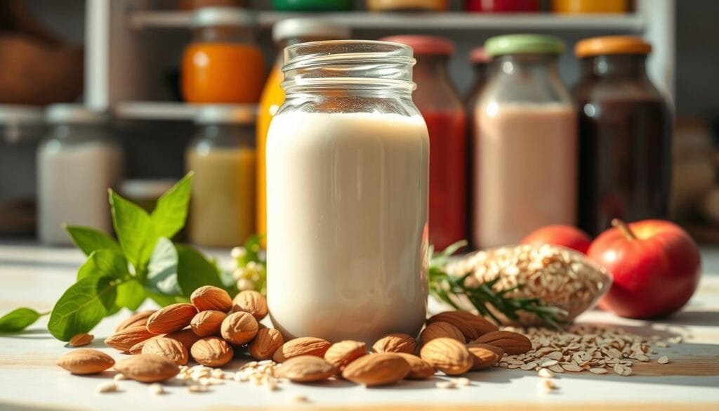 Storing homemade plant milk