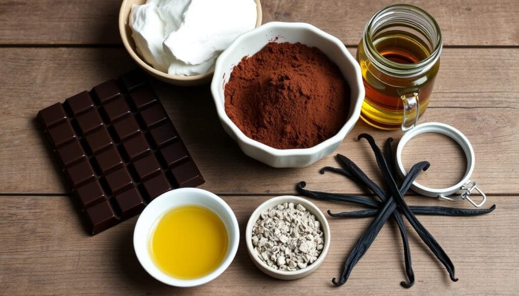 Vegan Chocolate Tart Ingredients