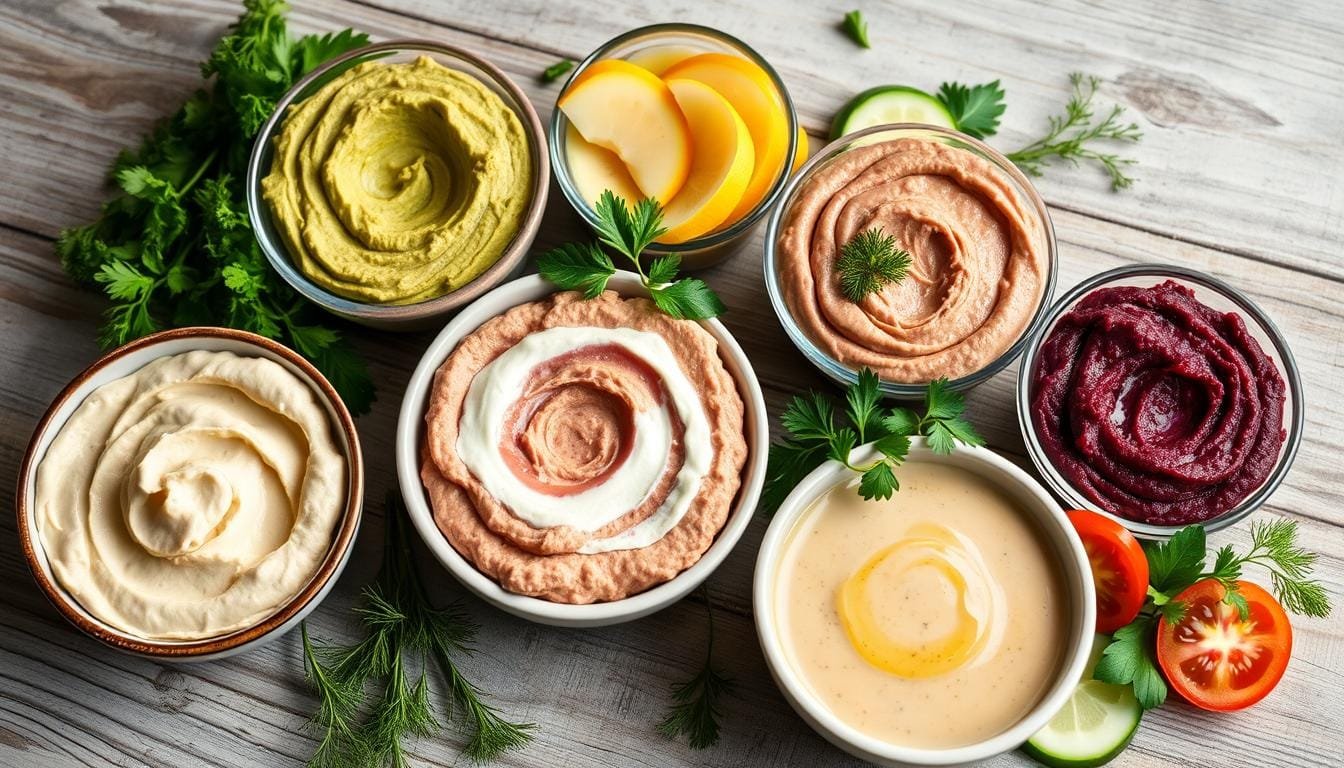 Vegan bagel toppings