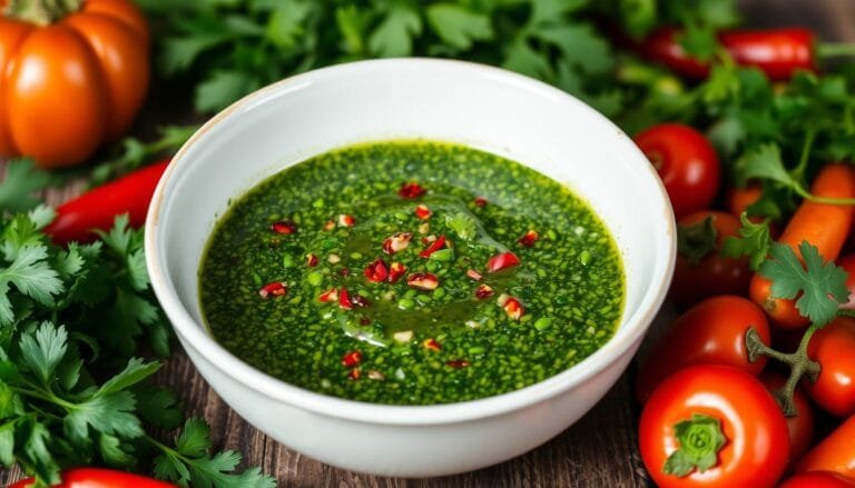 Homemade Vegan Chimichurri Sauce in 10 Minutes