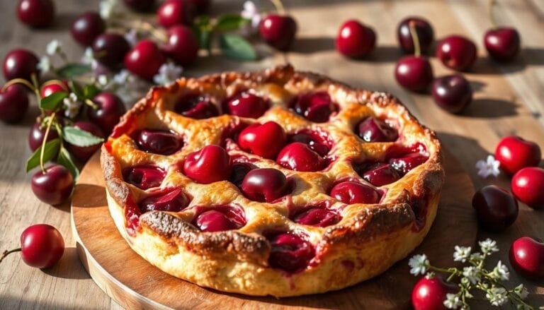 Easy Vegan Clafoutis with Cherries Recipe | Plant-Based Dessert