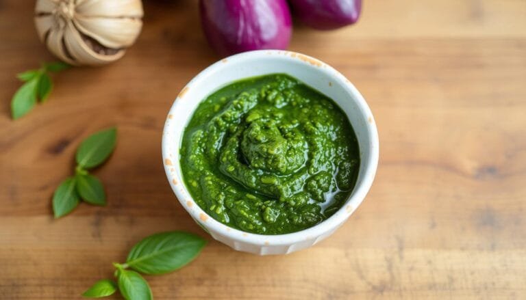 Easy Homemade Vegan Pesto with Basil | Fresh and Flavorful