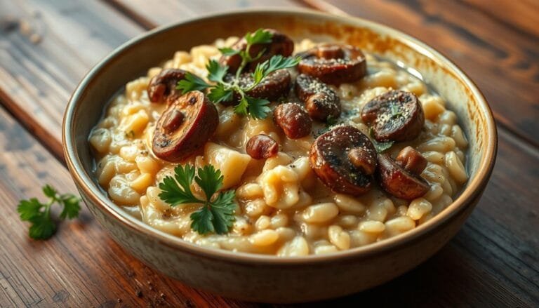 Creamy Vegan Risotto with Mushrooms | Easy Recipe
