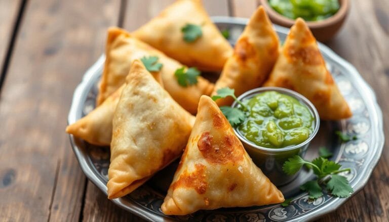 Easy Vegan Samosas with Spiced Potatoes | Indian Recipe