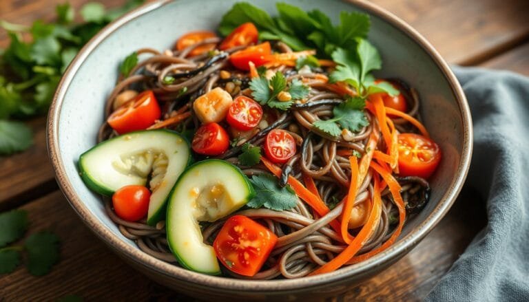 Fresh Vegan Soba Noodle Salad Ready in 15 Minutes