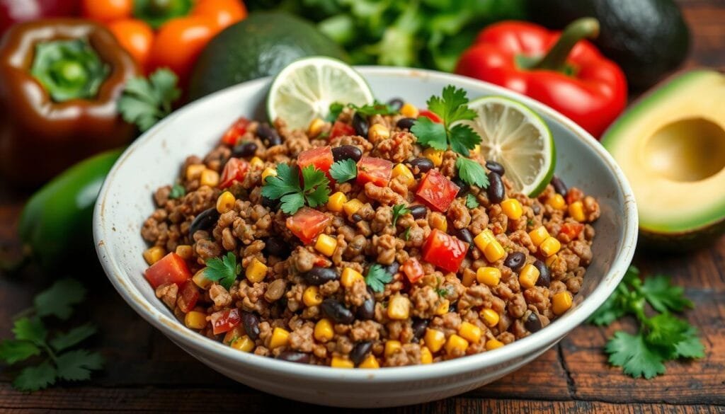 Vegan taco meat