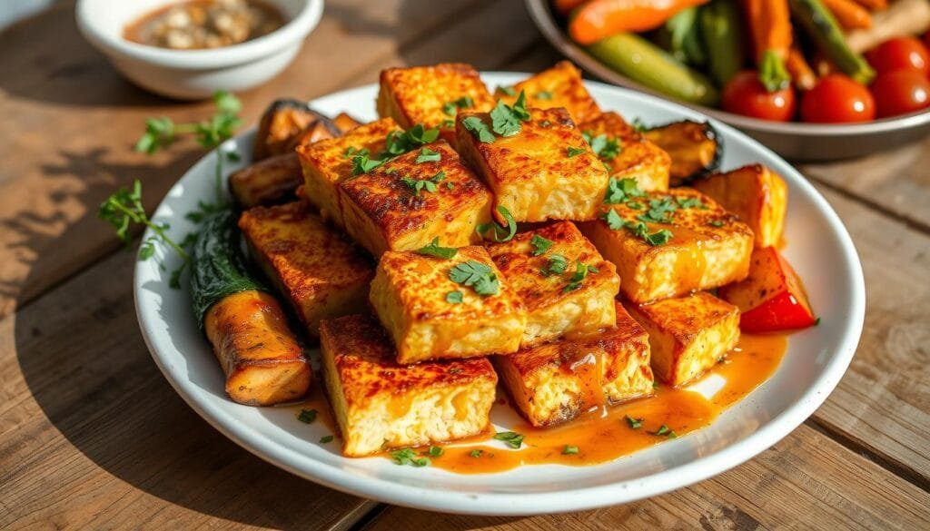 baked tofu
