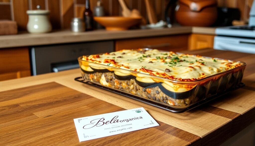 baking moussaka