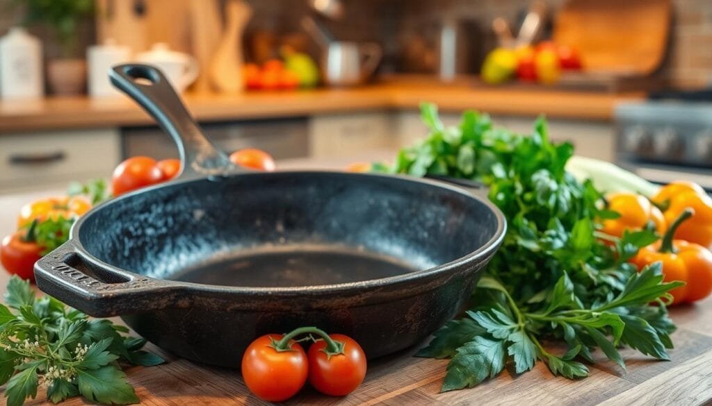 cast iron skillet