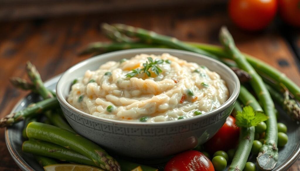 creamy vegan risotto