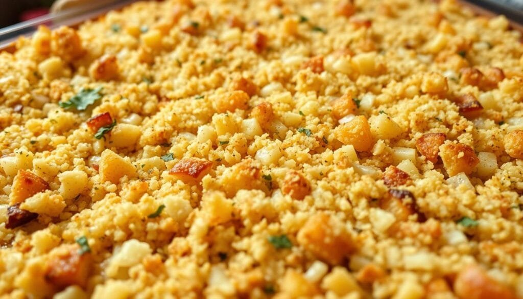 golden breadcrumb topping