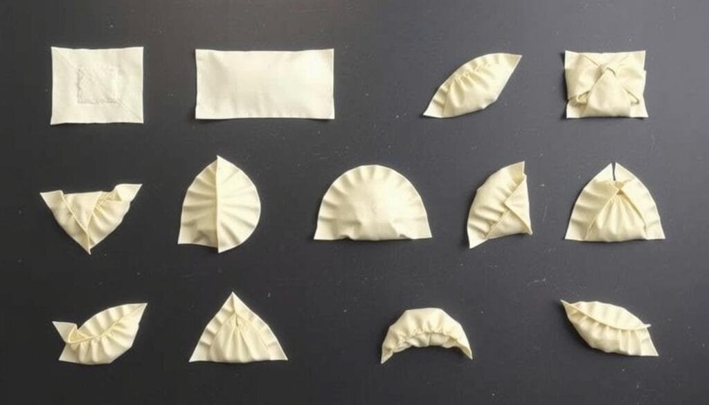 gyoza folding techniques