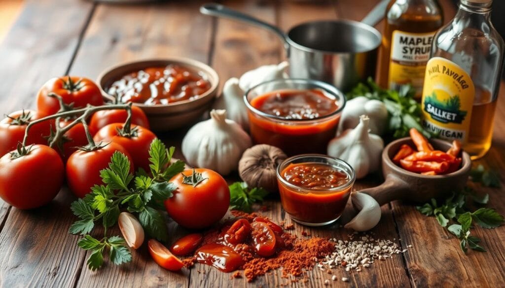 homemade vegan BBQ sauce