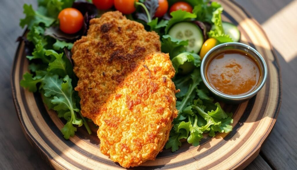 homemade vegan schnitzel