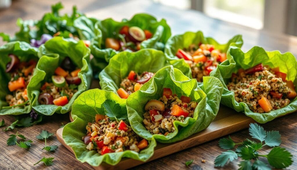 leafy green wraps