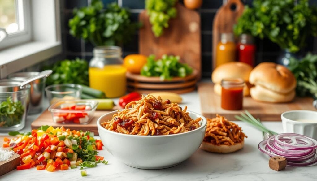 meal prep bbq jackfruit