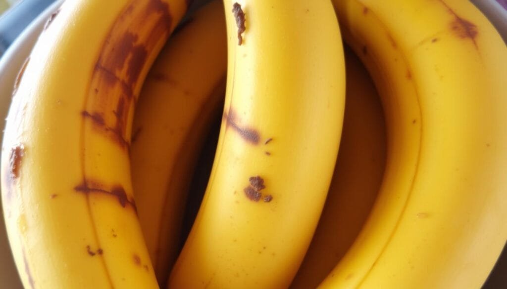 overripe bananas