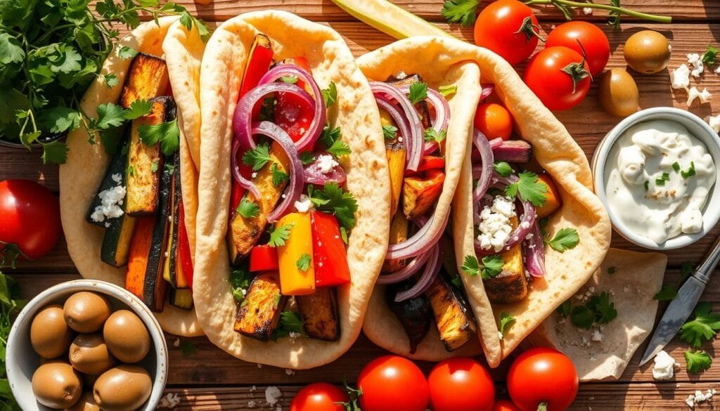 plant-based mediterranean flavors