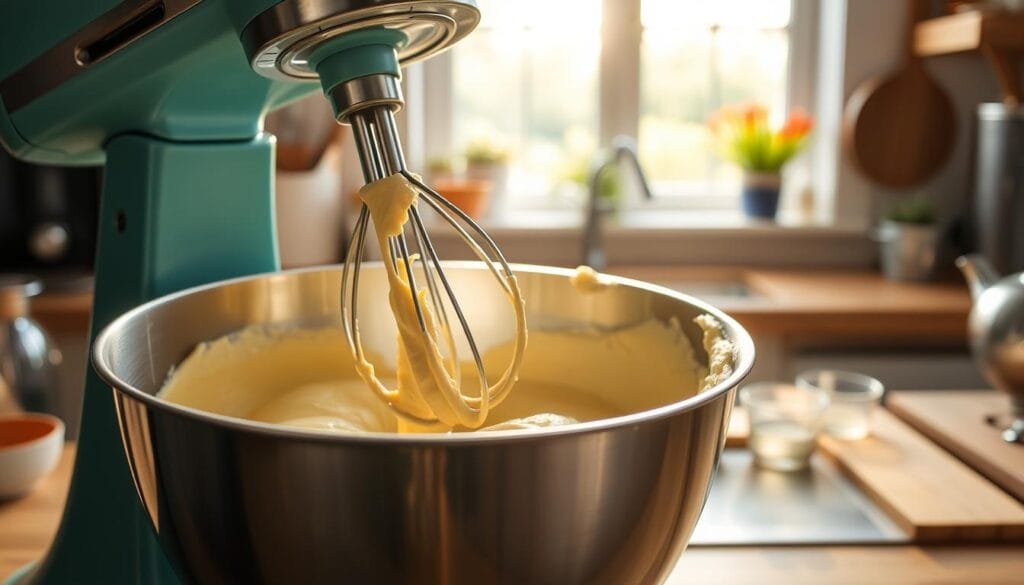 vegan Yorkshire pudding batter mixing