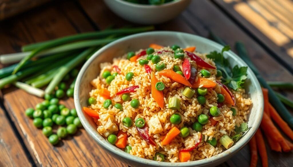 vegan fried rice nutrition
