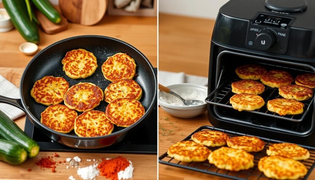 vegan fritter cooking methods