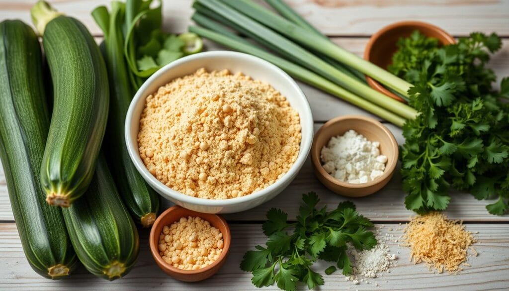 vegan fritter ingredients