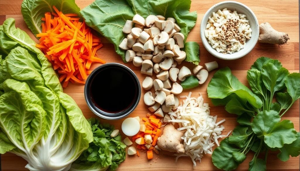 vegan gyoza ingredients