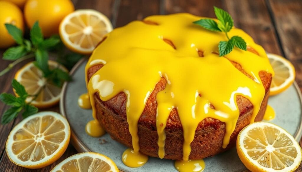 vegan lemon icing