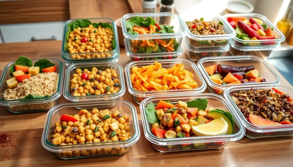 vegan meal prep