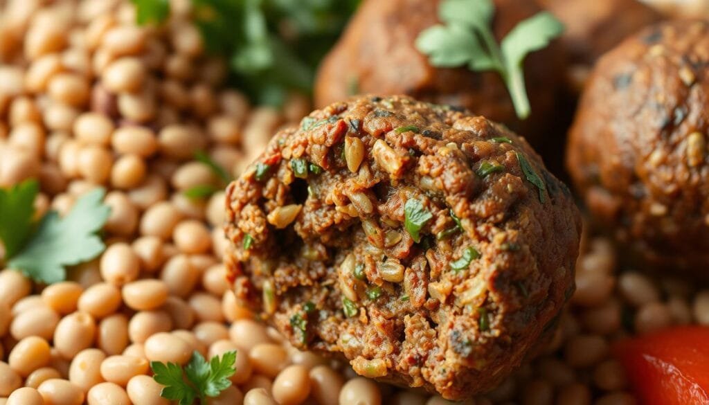 vegan meatball texture