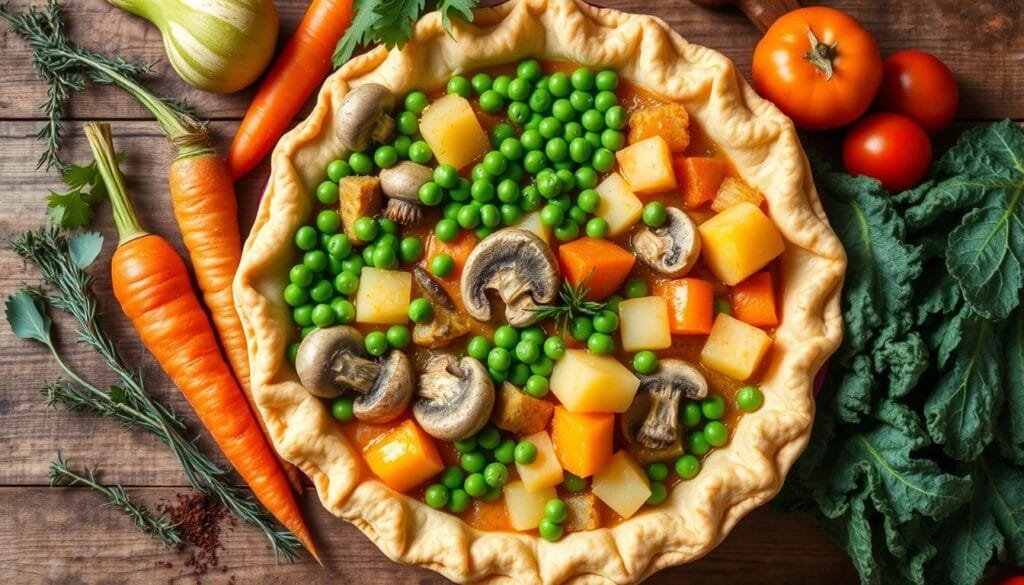 vegan pot pie ingredients