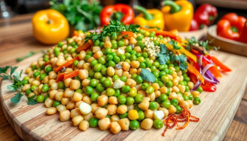 vegan protein for paella