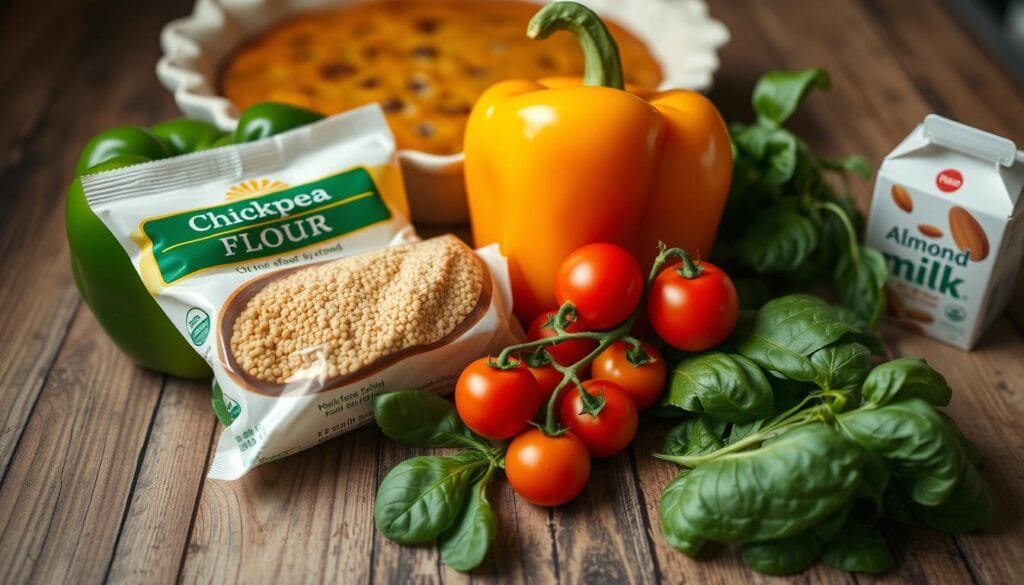 vegan quiche ingredients