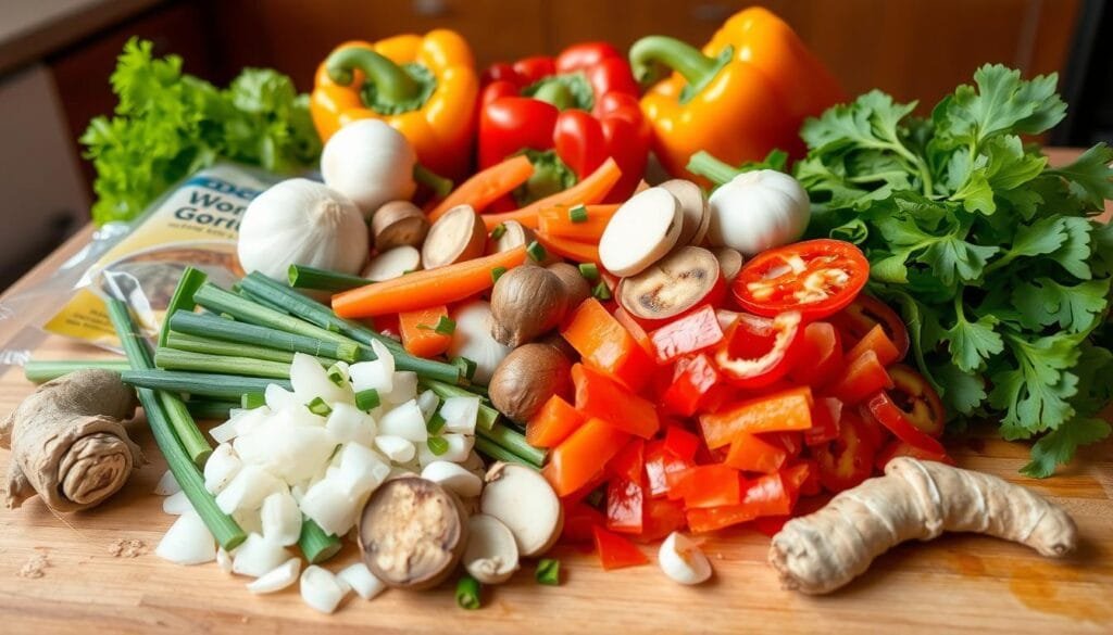 vegan wonton ingredients