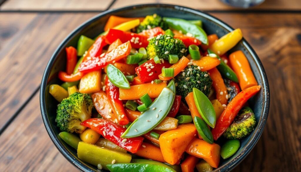 vegetable stir-fry