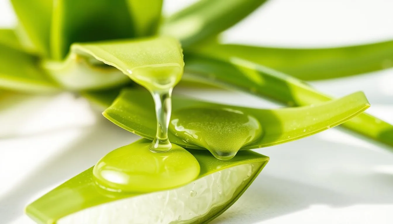 Aloe vera face serum
