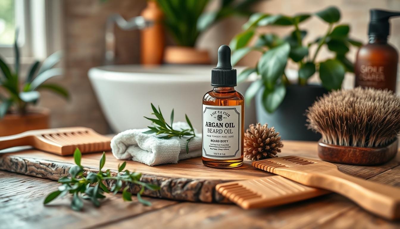 Argan oil beard oil